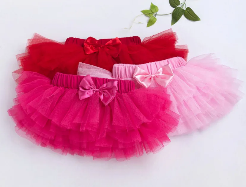 Beautiful princess dresses for party Cute cake skirt soft ruffle lace tutu baby girls petti tutu dress dance pettiskirt 0-24M