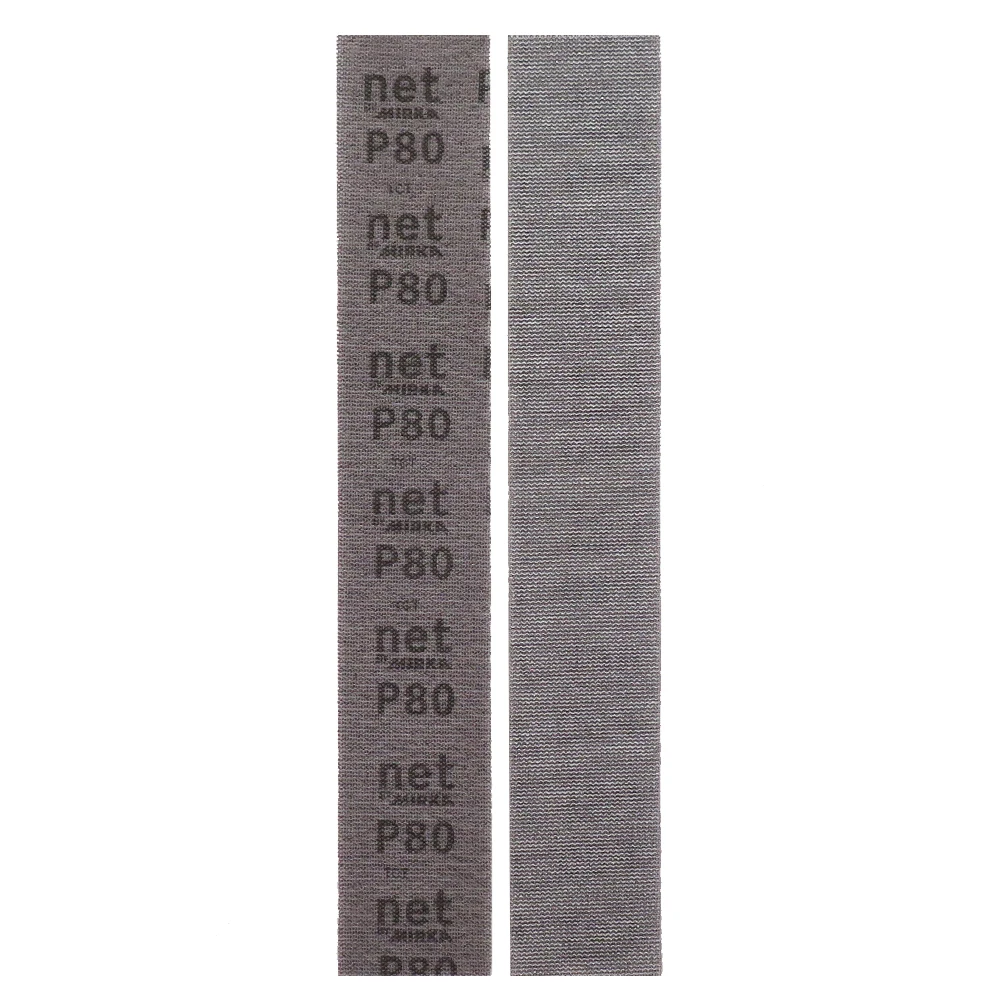 15 Blatt Mesh-Schleifpapier, 400 x 70 mm, Schleifscheiben, Hakenschlaufe, Trockenschleifen, Schleifpapier, Körnung 80, 120, 180, 240 320
