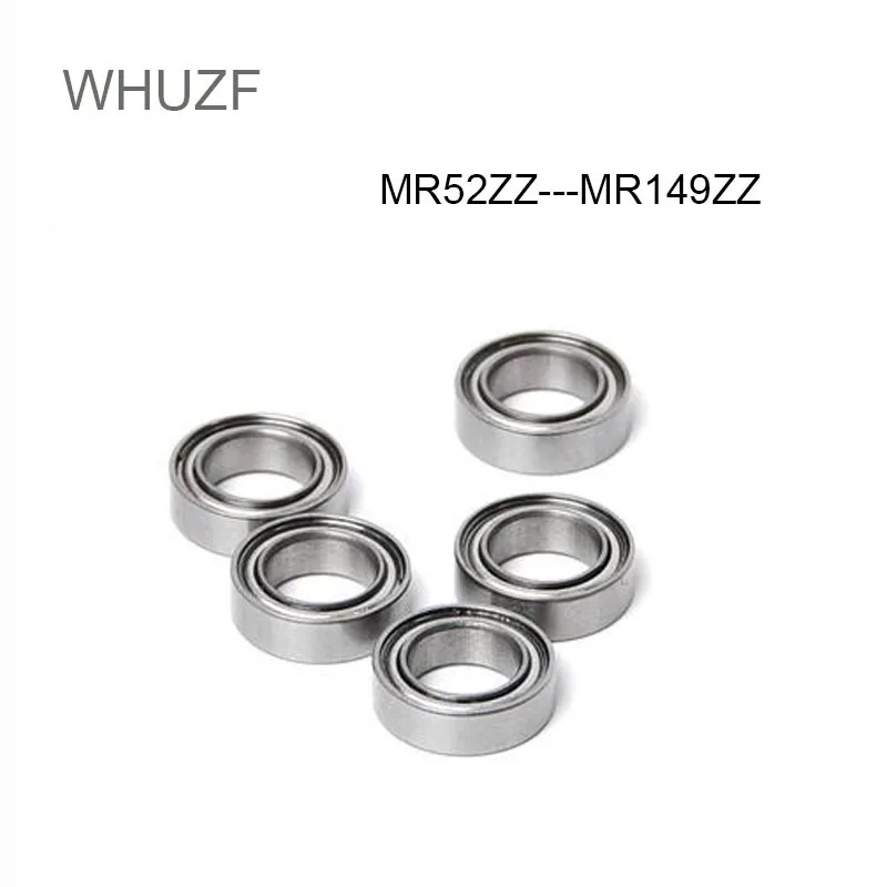 

WHUZF 10pcs Bearings MR Series MR52ZZ To MR149ZZ Miniature Model Bearing Metal Shielded Ball Bearings