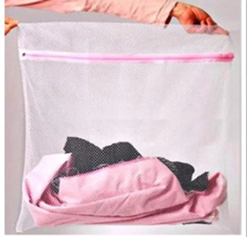 1PC Washing Machine Mesh Net Bags Laundry Bag Durable Zipped Wash Bags Washing Mesh Net Underwear Bra Clothes Sock Durable