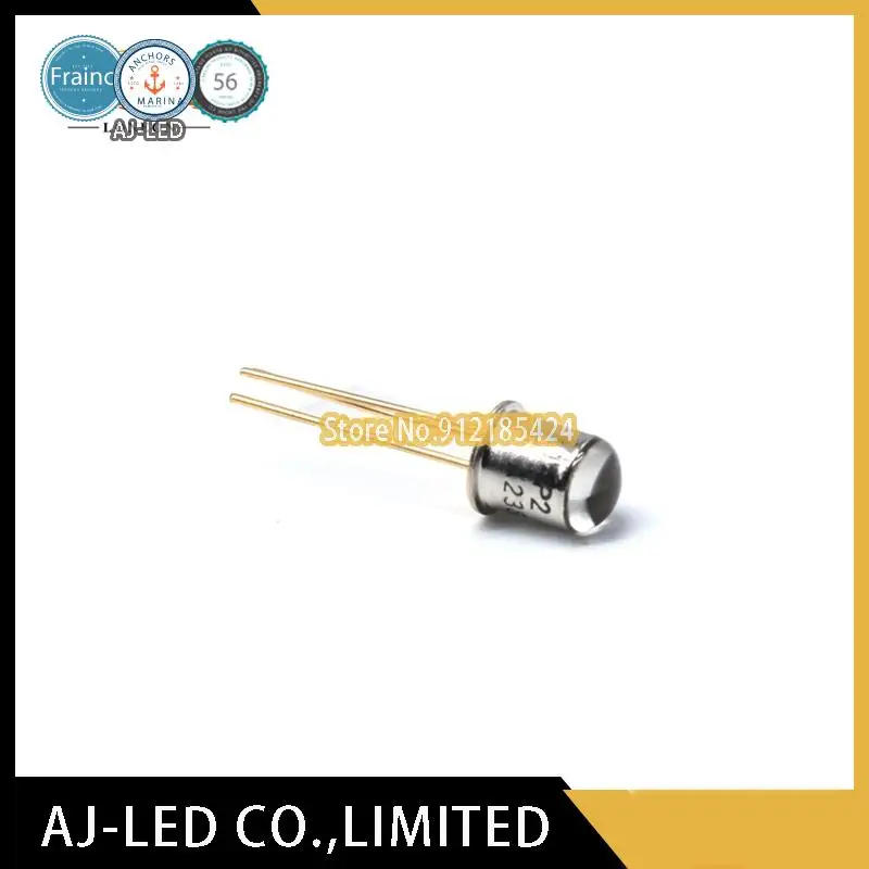 5pcs/lot L14P2 phototransistor infrared receiver tube sensor metal angle ±8° wavelength 940nm TO-18