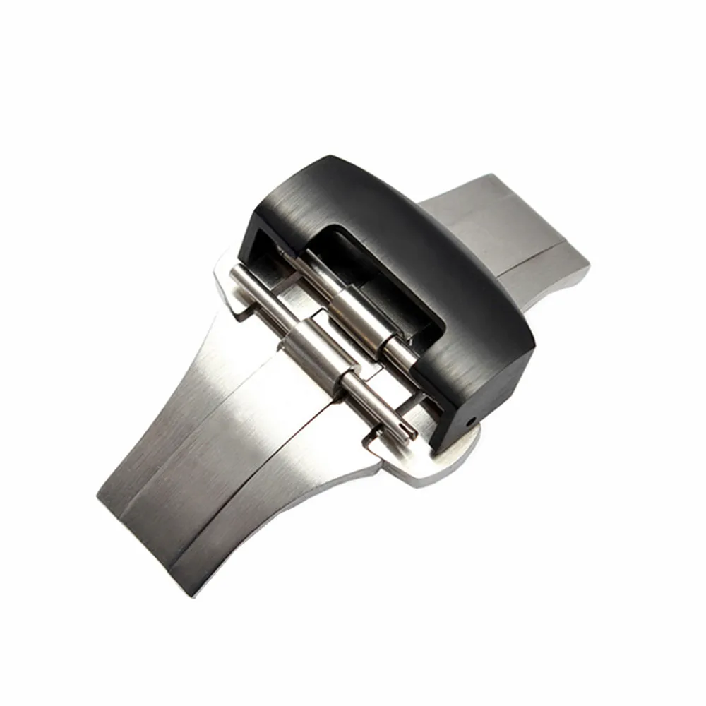 20mm 22mm Stainless Steel Deployment Butterfly Push Button Watch Clasp Buckle for PAM Style Watch Accessories