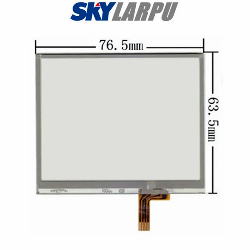 

Резистивный сенсорный экран для сварки, панель дигитайзера сенсорного экрана, 4 провода, новый, 3,5 дюйма, 76,5 мм * 63,5 мм, бесплатная доставка