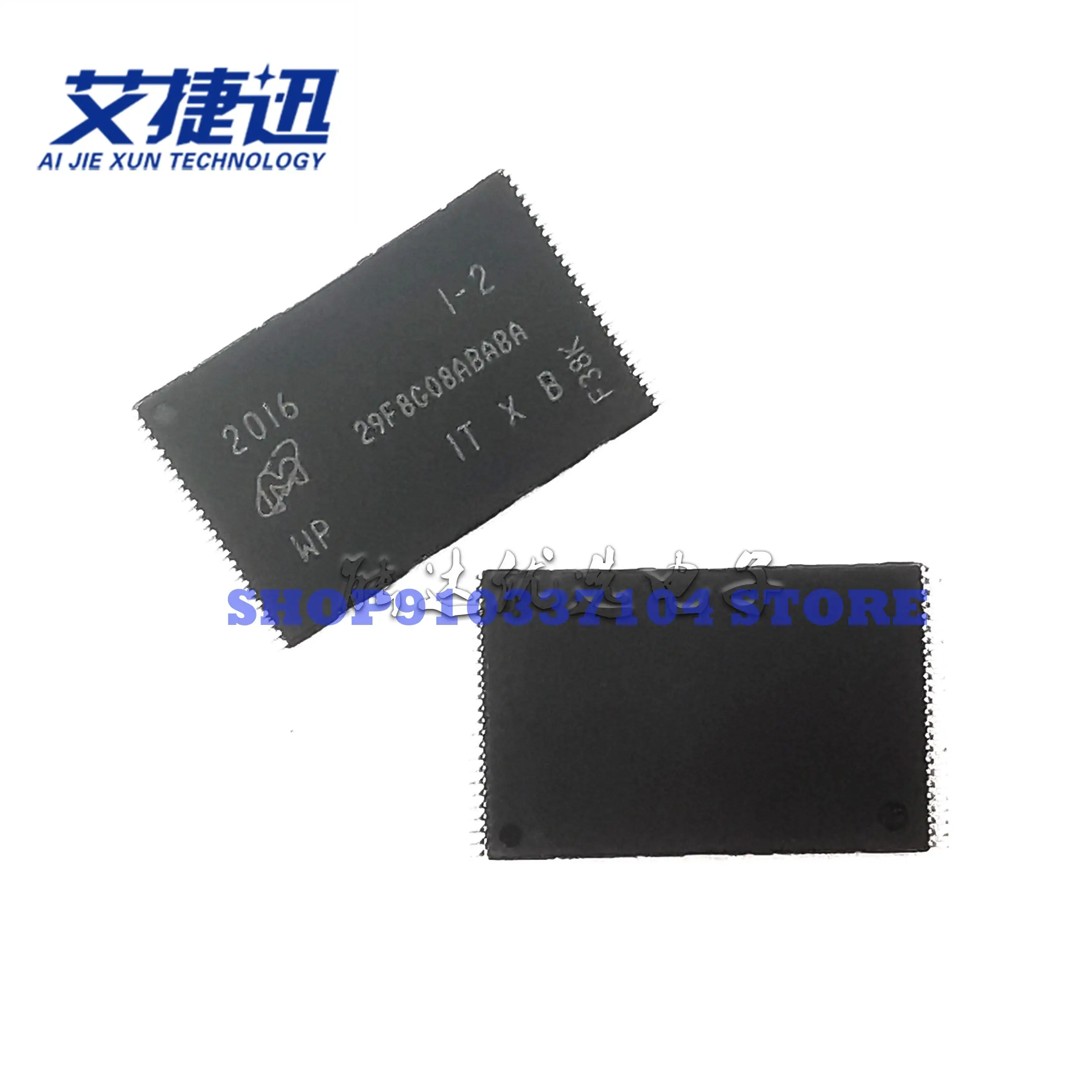2 teile/los MT29F8G08ABABAWP-ITX:B-8Gbit 1G × 8 speicher IC chip neue und original