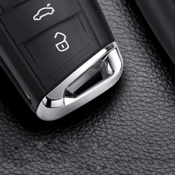 Zinc Alloy Car Key Chain Hole Cover Key Head Base for VW Golf 7 7.5 MK7 Accessories 2015 2016 2017 2018 2019