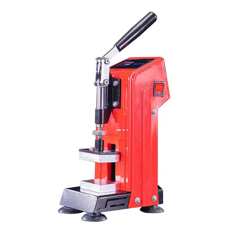 220V Press Machine Temp Control Heat Plate Adjustable Presssure MachineWax Concentrate Oil Extracting Extractor Tool