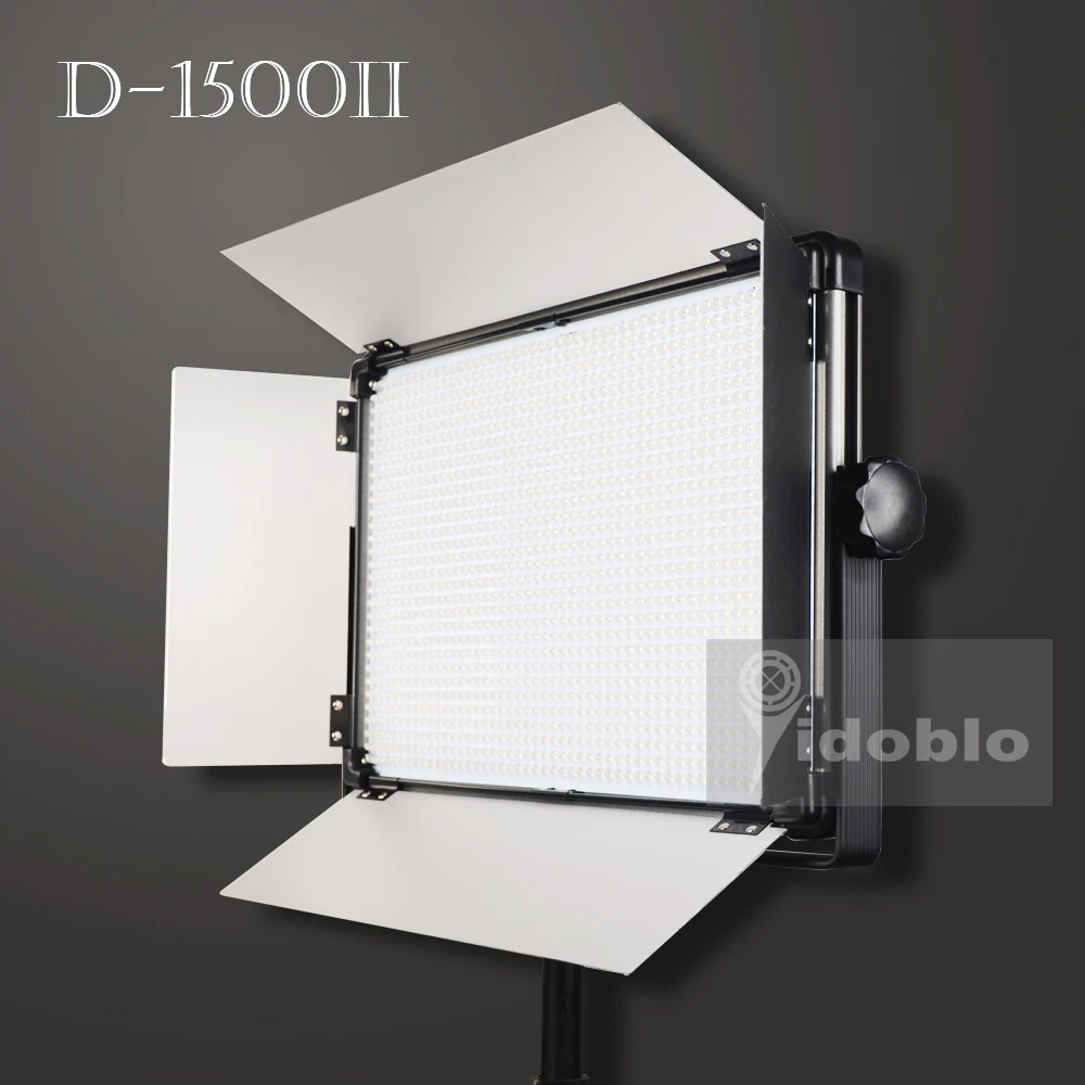 120W Led Video Light Yidoblo D-1500II Led Panel For Video Shoot 3200K 5500K Led Studio Light Led Lamp For Photo Shooting Youtube