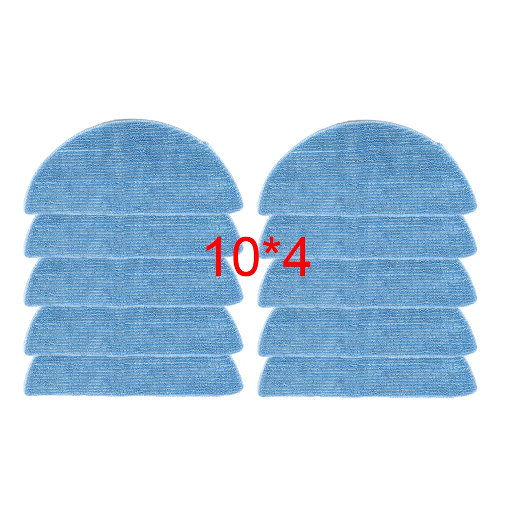 Ilifeのため60個掃除機洗えるモップ布V3 V5 V5s V3s V5sプロv50 x5ぼろクリーニング掃討パッド交換アクセサリー