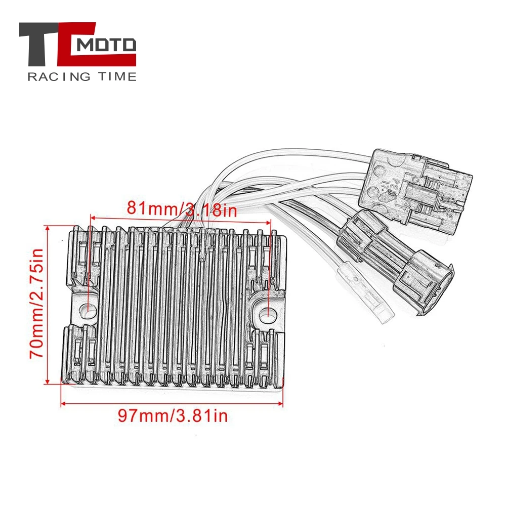 Voltage Regulator Current Rectifier for Polaris Hawkeye Ranger Sportsman 400 500 4x4 HO Carb HO F/C Carb Forest Trail Boss 330