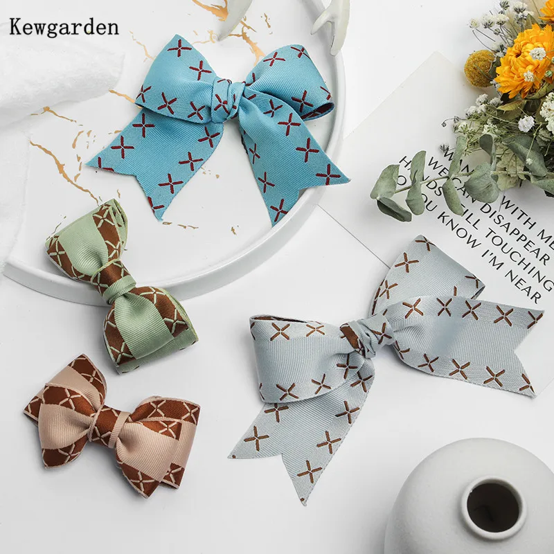 Kewgarden DIY Hairbow tie Brooch Accessories Grosgrain Ribbon 1