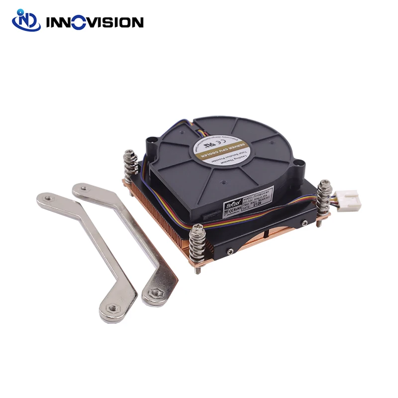 

New LGA1200 LGA1150 1151 1155 1156 1200 1U CPU Cooler Active Heatsink With High-speed fan