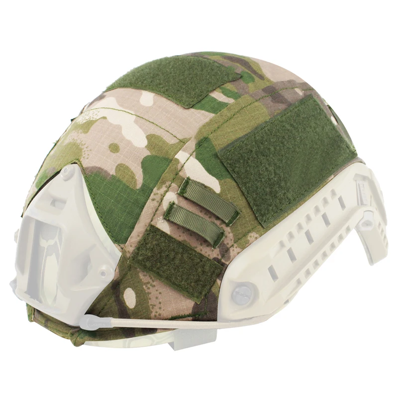 Camo Tactical Helmet Cover, Airsoft Fast Helmet Cloth,Paintball Helmet Accessories,Wargame Military Army Helmet, Protective Gear