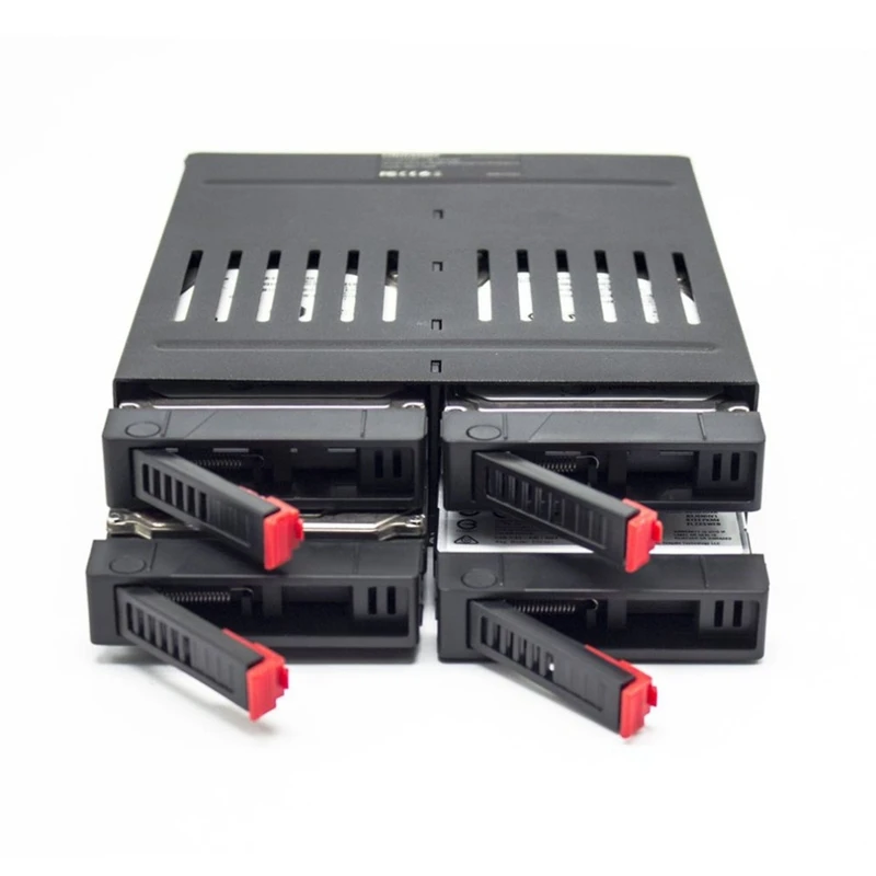 Oimaster He-2006 4 Slots Sata Internal Rack 2.5 Inch Hard Drive Case Internal Mobile Rack With Led Indicator Built-In Fan