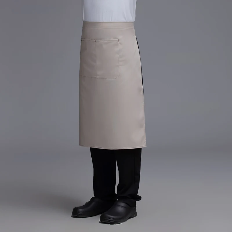 Kitchen Cooking Apron working meal half length Waist Apron catering chef hotel attendant uniform