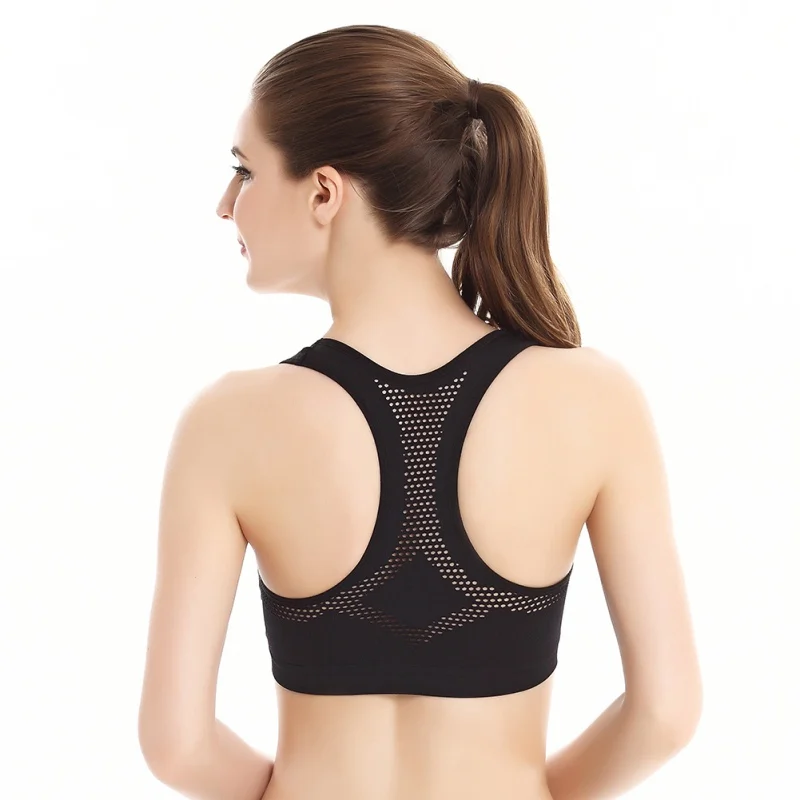 Balight-Soutiens-gorge de sport respirants sans acier pour femmes, sous-vêtements de gym, précieux camis en Y, entraînement, fitness, sexy, trous