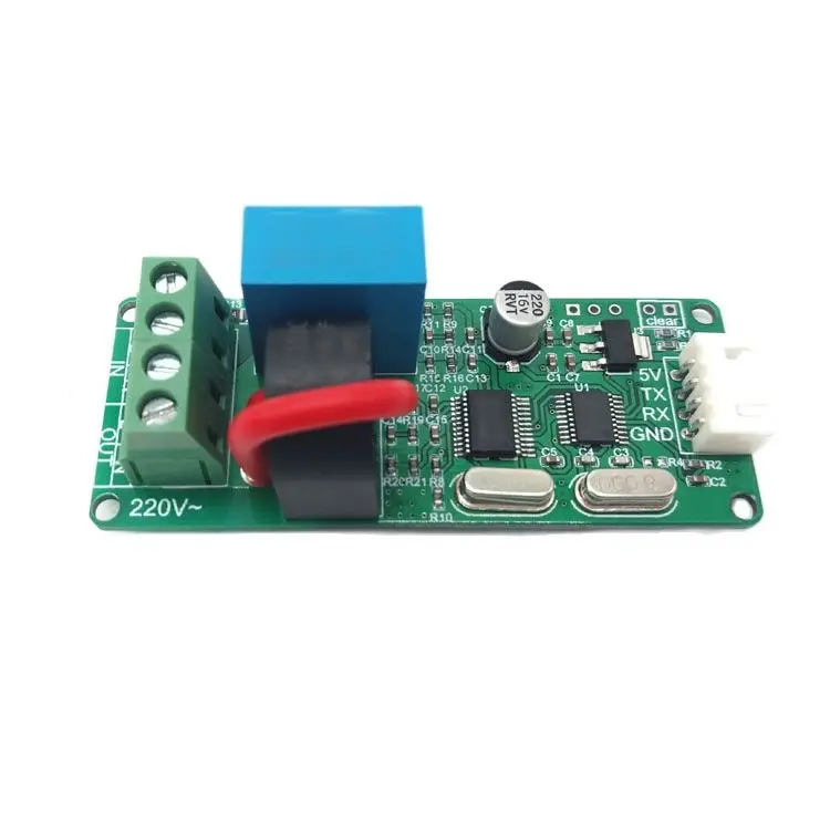 

220V serial port AC power metering module current voltage power acquisition SUI-101A high precision ModBus