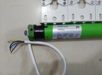 Noiseless Roller Shutter AC Smart Motor Tubular For Rolling Shutter
