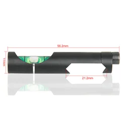 tactical Bubble Level Airsoft Guns Rifle Scope Mount for 11mm Rail 25/30mm Rifle Sight Scope Mount