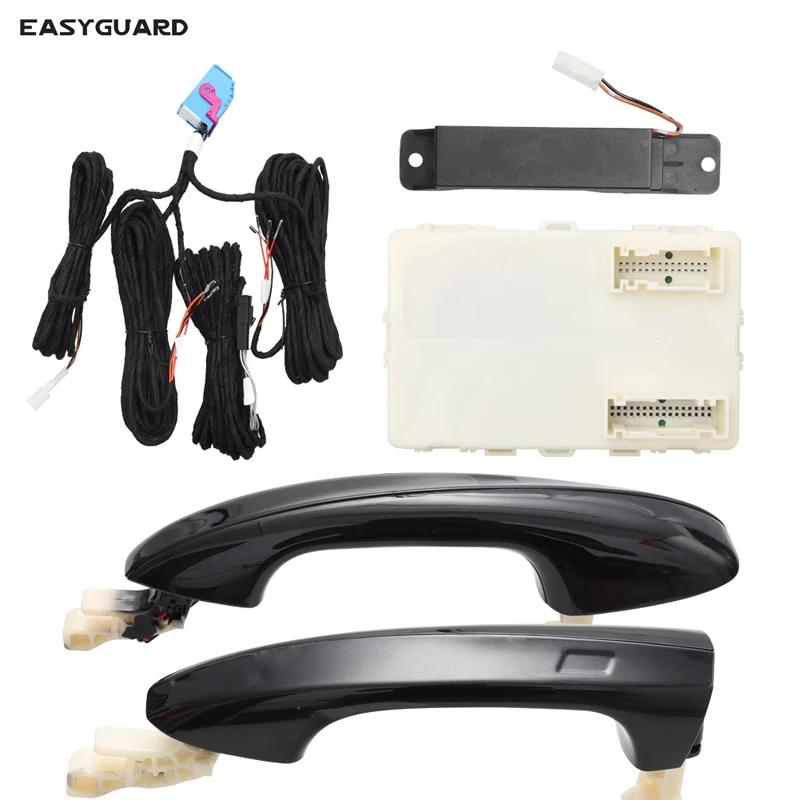 EASYGUARD comfort entry touch lock & unlock car door fit for BENZ W212 w205 C, E series auto Window Roll Up touch trunk release