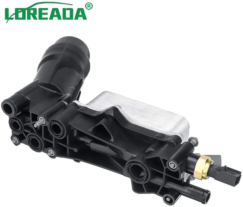 68105583AF Oil Cooler Filter Adapter Housing With Gasket Set For Jeep Chrysler Dodge