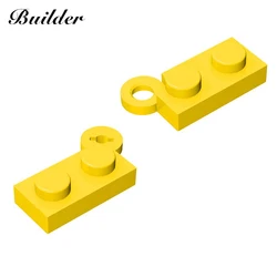 리틀 빌더 빌딩 블록 technicalal DIY 플레이트 1x2 힌지 플레이트 MOC 교육 장난감 어린이 선물 73983 + 2429 10pcs