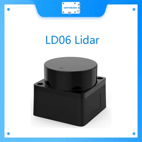 ROS 로봇용 12m 범위의 LD06 Lidar 휴대용 360도 DTOF 레이저 센서 스캐너 키트