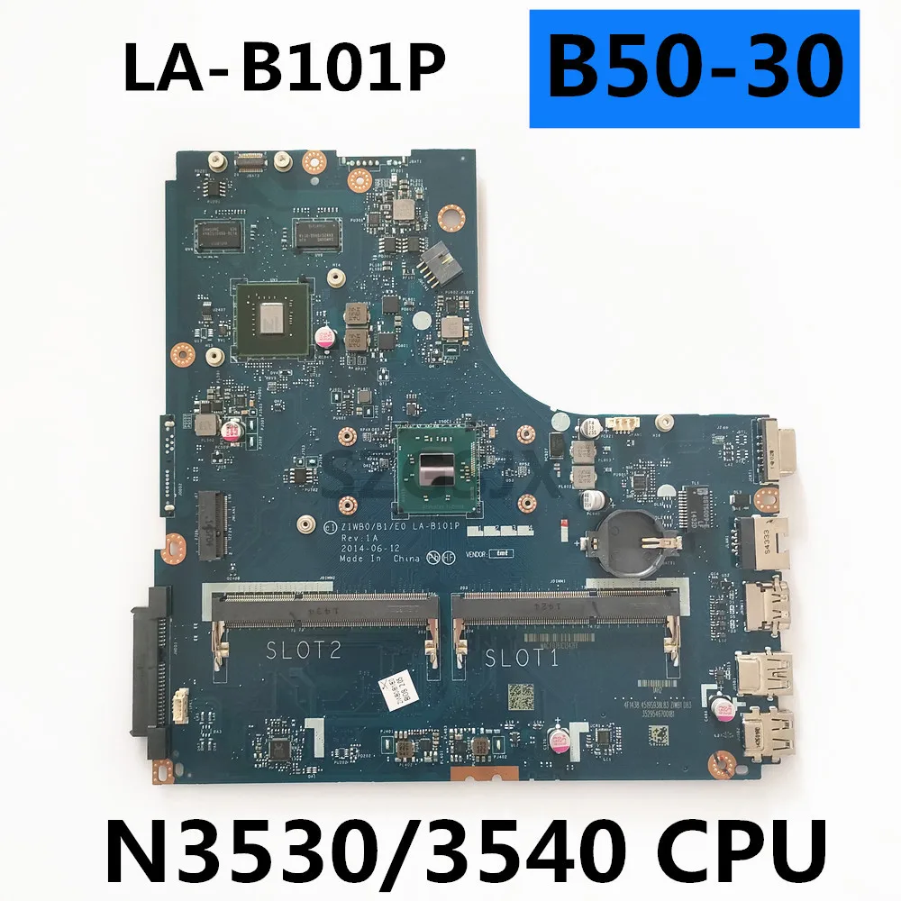 

LA-B101P Motherboard For Lenovo B50-30 N50-30 Laotop Mainboard with N3530/N3540 U GT820M