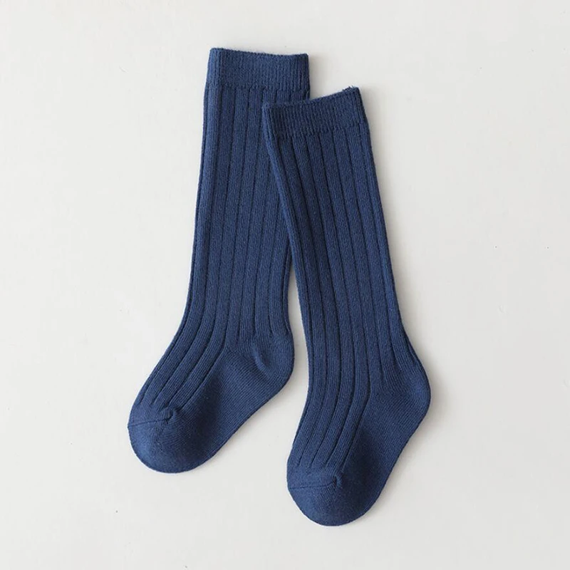 Spanische Kindersocken, gestreift, für Jungen und Mädchen, Baumwollsocke, atmungsaktiv, kniehoch, lange Baby-Socken, Schuluniform-Socken, 0–7 Jahre – Detail 16