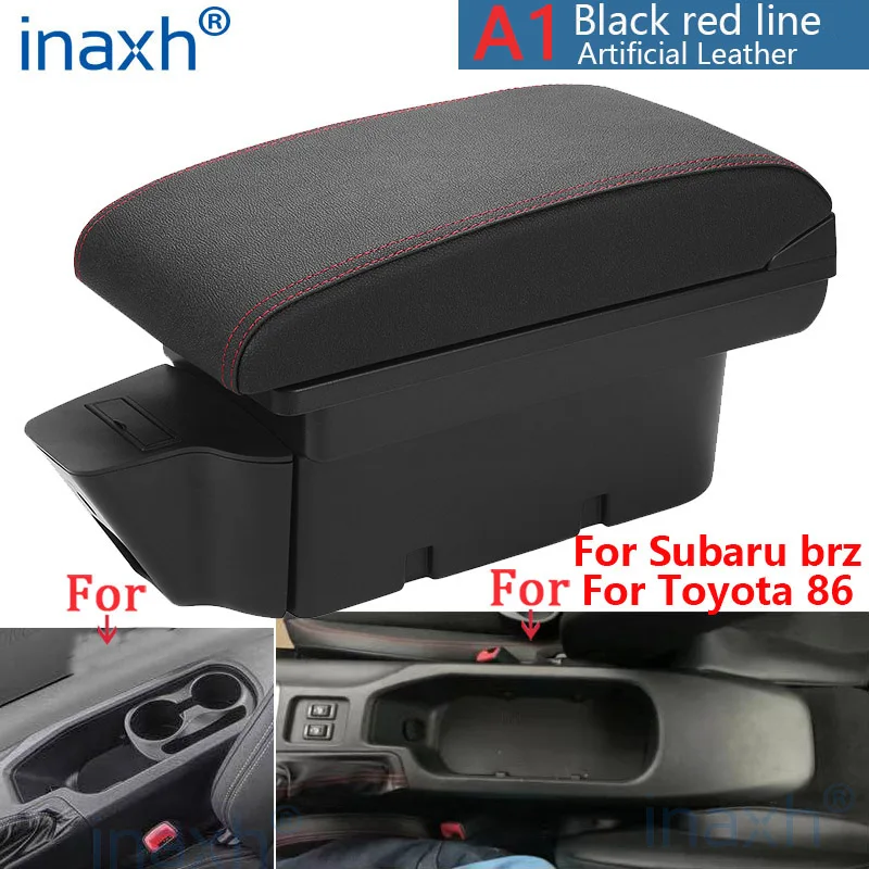 For Toyota 86 Armrest for Subaru Brz Car Armrest Box Right Hand Drive for Scion Fr-S Frs Gt86 2012-2020 Storage Box Auto Parts image 3
