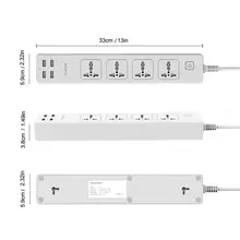 WiFi Smart Power Strip with 4 AC and USB Ports #4