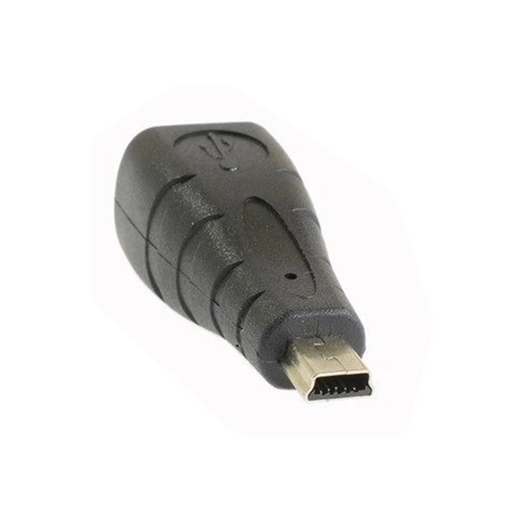

Mini USB typ B 5pin & Micro USB typ 5pin stecker auf USB 2.0 B Typ Weibliche Drucker Scanner Adapter schwarz