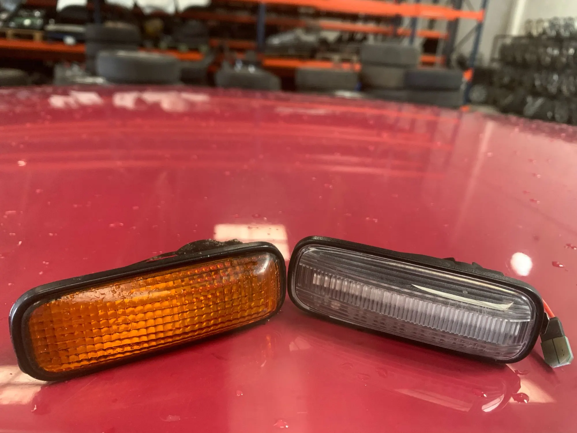 2 Stück Dynamische LED-Seitenmarkierungsleuchten Blinker Auto-Zubehör für Honda Civic EK 2/3/4-Türer Ballade CRV Prelude 95-99 – Detail 17