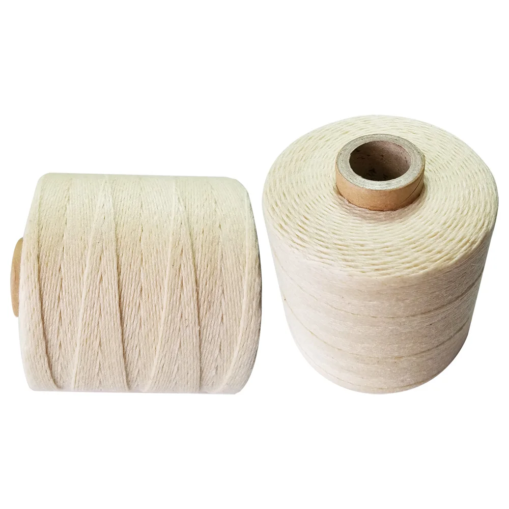 

High Tenacity 100% Natural ramie waxed rope weight about 520g/cone twine cords string thread for sewing handmade DIY