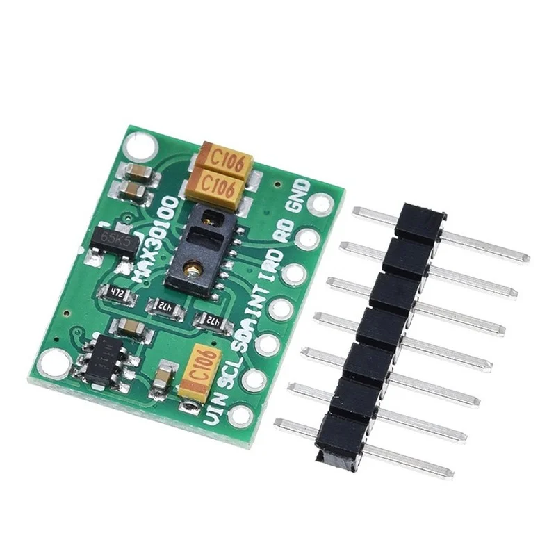 Low Power MAX30102 Heart Rate Oxygen Pulse Breakout for Arduino / MAx30100 Pulse Oximeter Heart-Rate Sensor Module