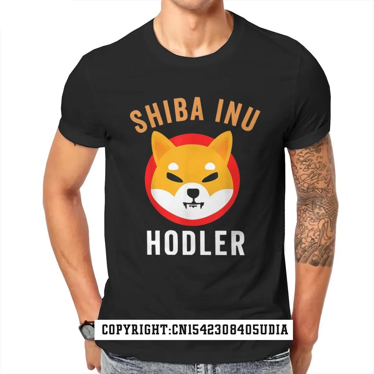 

Shib Shiba Inu криптовалюты монеты футболка для мужчин Токен Досуг толстовки Футболка Модные Топы рубашка для отдыха футболка
