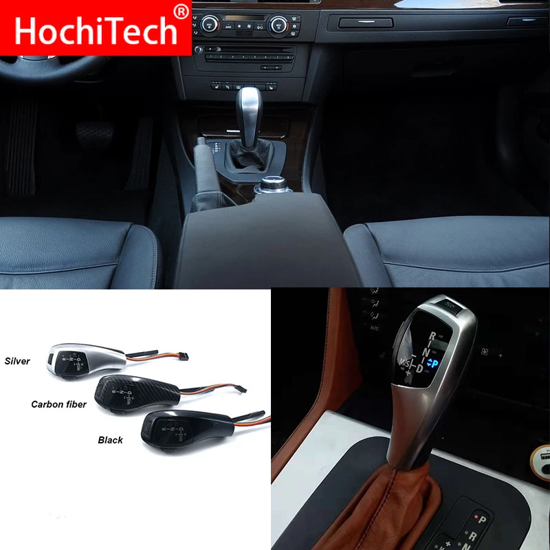 High Quality LED Gear Shift Knob Shifter Lever For BMW 3 series 2007-2010 E93 pre-LCI Pre-facelift Convertible car Accessories