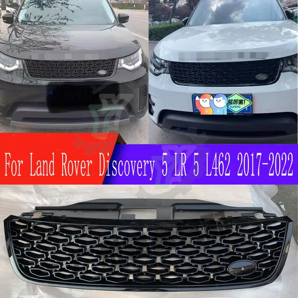 

L 462/LR 5 Car Front Bumper Grille Centre Panel Upper Grill For Land Rover Discovery 5 LR5 L462 2017 2018 2019 2020 2021 2022