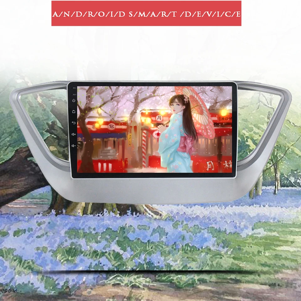 

Octa Core Android 13.0 256G Car Dvd Gps Player For Hyundai Verna Solaris 2016 2017 18 Radio Video Navigation Wifi Stereo Video