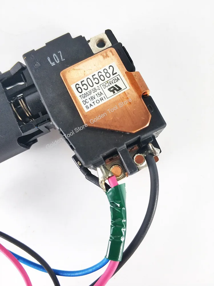 Interruptor 650568 para Taladro Inalámbrico MAKITA BTP130 BTP130Z BTP130SFE BTP130RFE BTP130 TP140D BTP140Z BTP140SFE BTP140RFE, 6505682