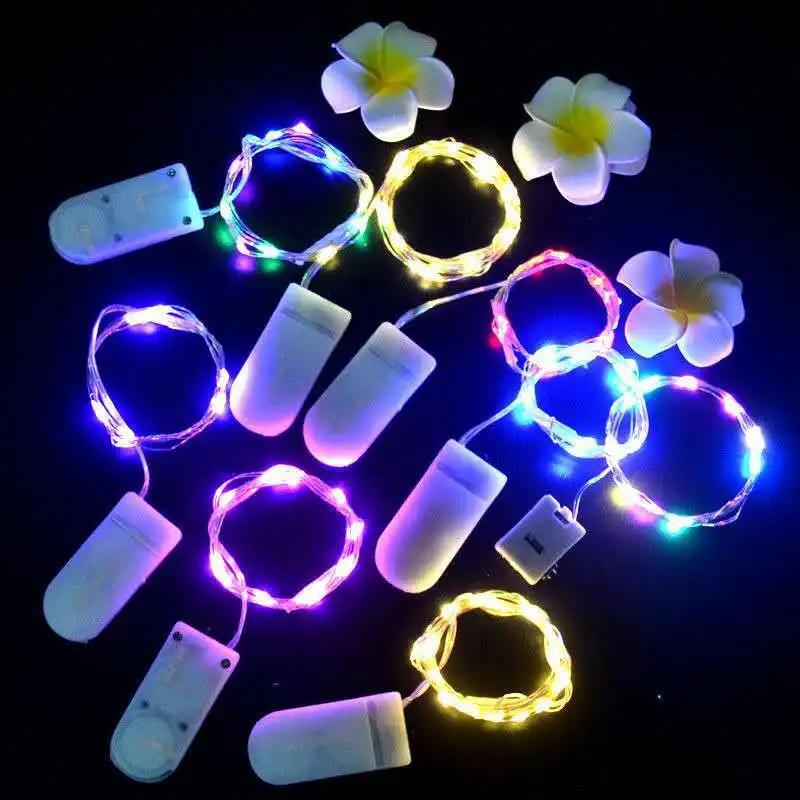 3M LED String Lights Battery Garland Fairy Christmas Decoration 2M Festoon Bulb For New Year Wedding Brithday Party Lamp