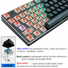 Mechanical RGB Gaming Keyboard 87 104 Keys #6