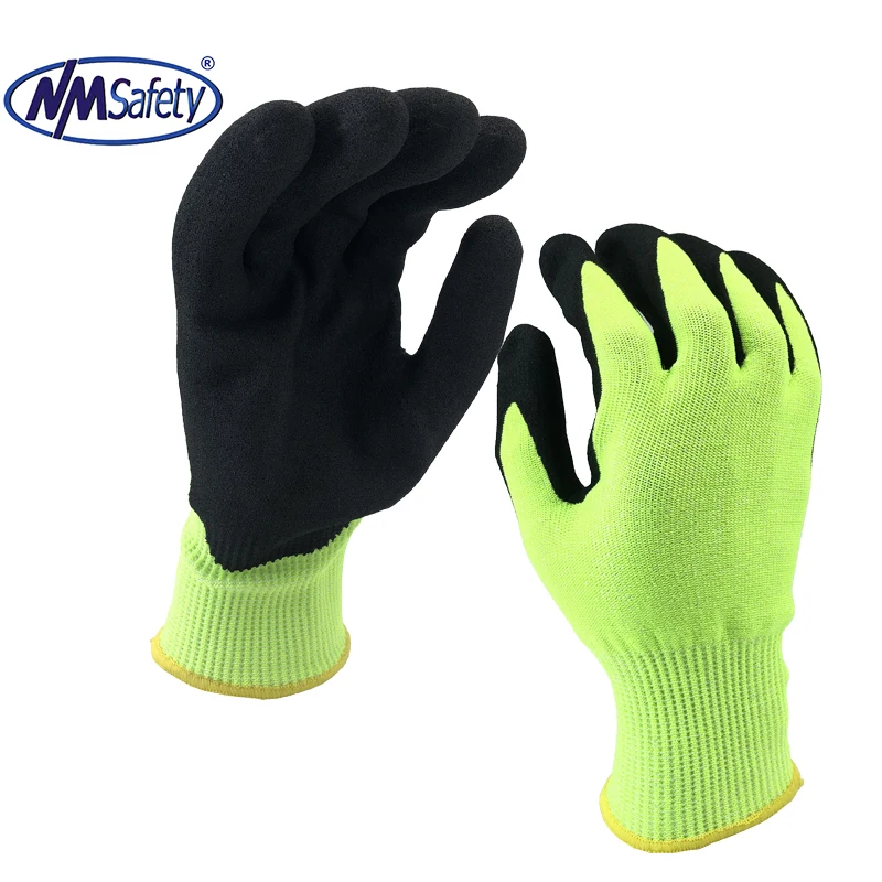 8 Pieces/4 Pairs Work Safety Protective Guantes Industrial General Purpose Cut Resistant Level C Working Gloves