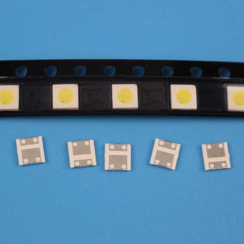 TKDMR 50pcs 2W 6V 3535 TV rétro-éclairage LED Diodes SMD blanc froid LCD TV rétro-éclairage TV rétro-éclairage Diod lampe Application de réparation