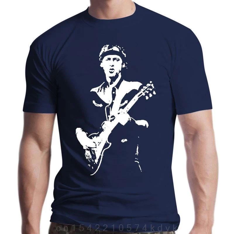 New Stylish Casual Soft Dire Straits Guitar Design T Shirt