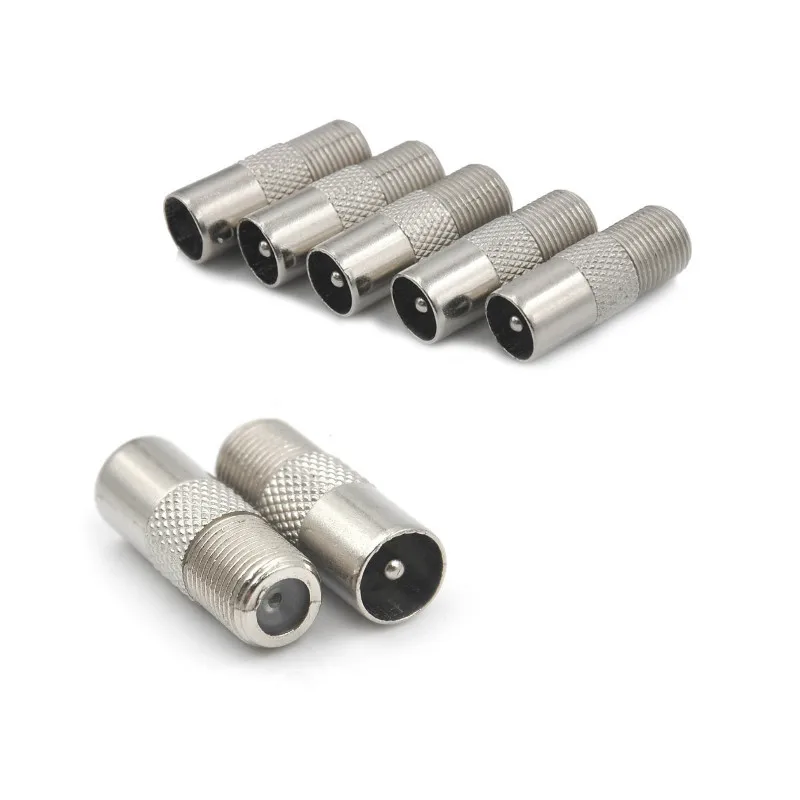 5/10 pz STB spina rapida RF coassiale F femmina a RF connettore maschio Antenna TV connettore coassiale connettore F TV spina coassiale nave di caduta