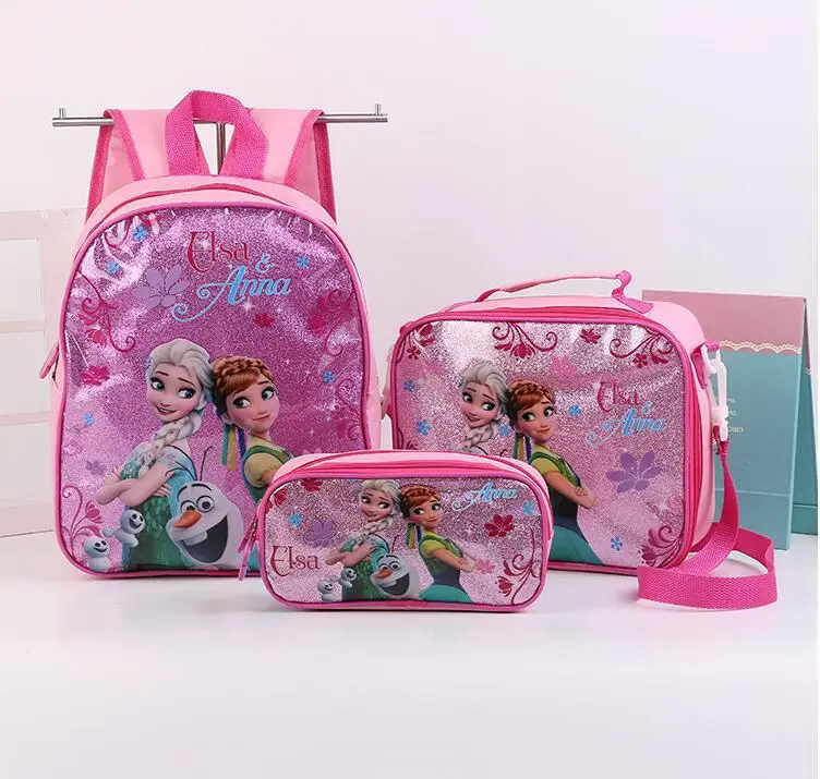 Disney Kinder Schult asche Cartoon Grundschule Schult asche gefroren Kindergarten Kinder Schult asche dreiteiliges Set