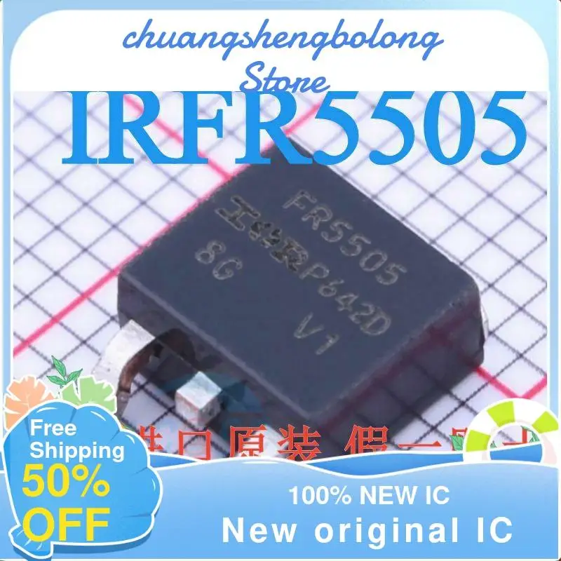 

20 шт. IRFR5505 IRFR5505TR IRFR5505TRPBF новый оригинальный IC