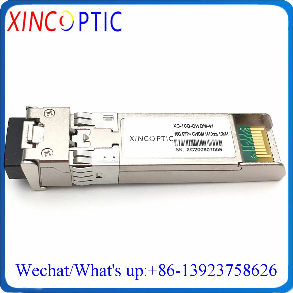 

10G 10KM 1410nm CWDM SFP+ Transceiver Module,10Gbps CWDM SFP+ 10km (1350~1450nm) DFB DOM Duplex LC SMF Optic Transceiver Module