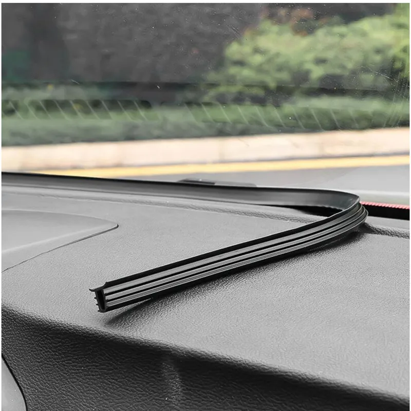 Car Interior Sticker Rubber Dashboard Sealing Strips For Fiat 124 Spider 500 500C 500L 500X BRAVA Albea Bravo Doblo ducato MAREA