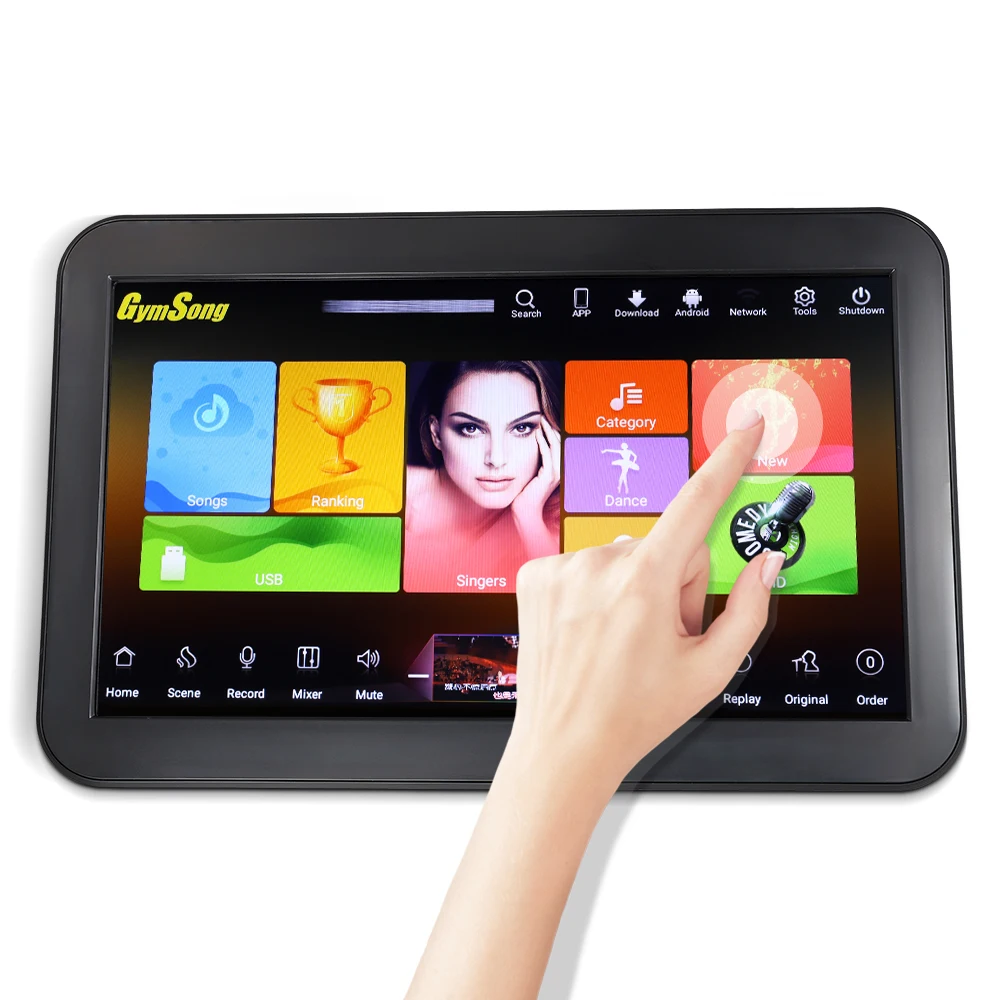 

2023 best buy karaoke machine KTV portable 15.6 inch touch screen Karaoke Player with 100000 songs